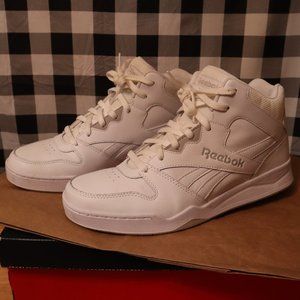 Men's White Reebok High Tops Sneakers | Size: 10.5
